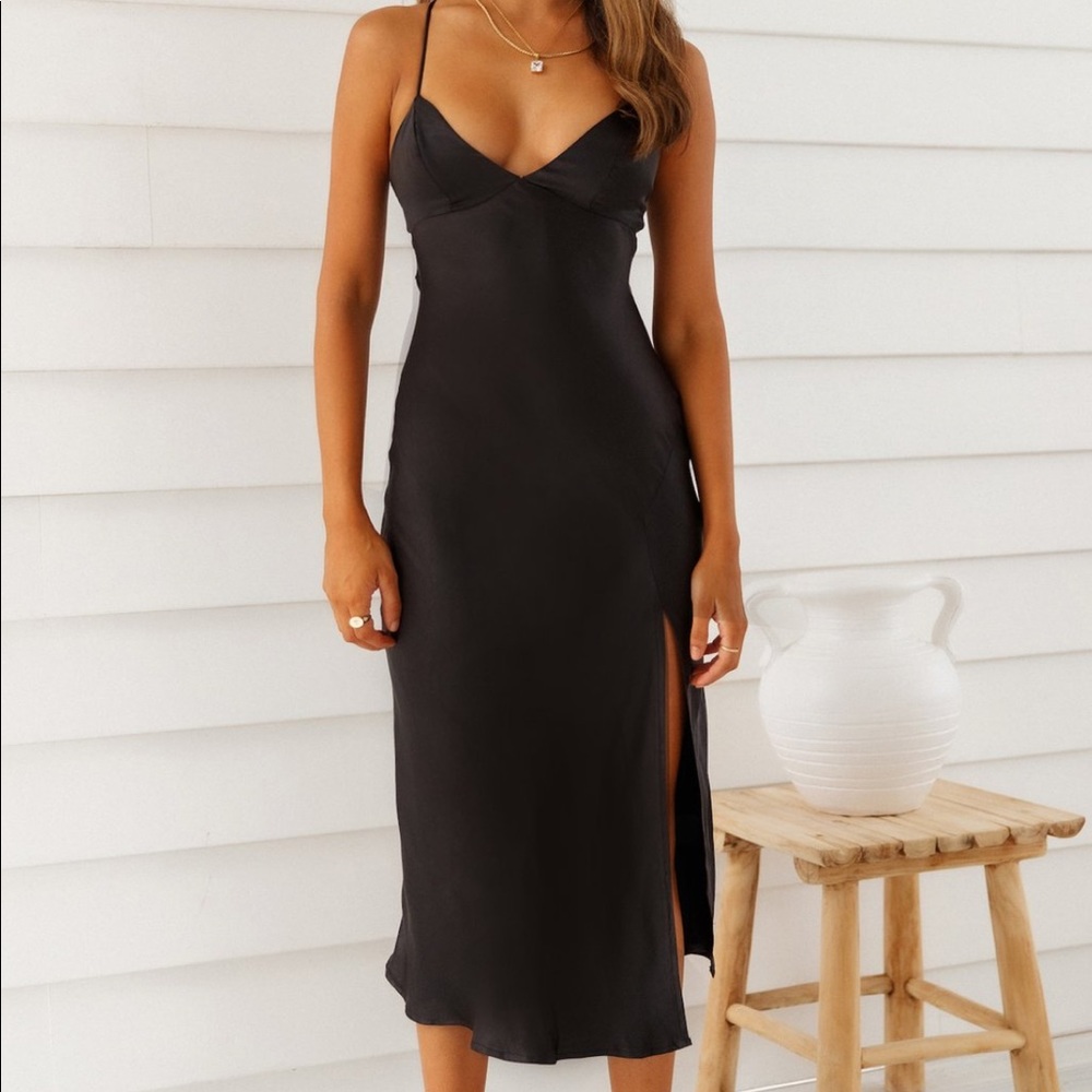 Flattering Little Black dress size Medium